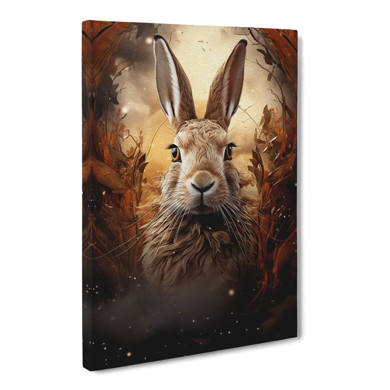 Hare Digital - Print, 50cm H x 35cm W x 3cm D