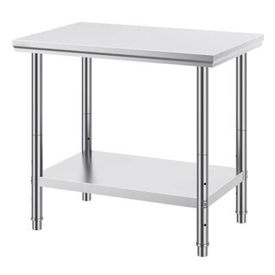 Stainless Steel Prep Table(Only Including Coffee Table)