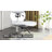 Contemporary Swivel Desk Chair with Stain-Resistant Upholstered Seat and Caster Wheels-2089554524