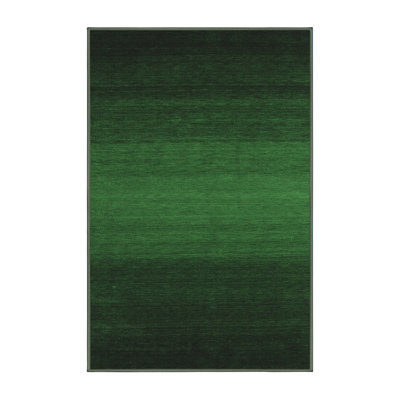Washable Abstract Indoor Rug