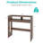 Rodney 40" Console Table with Open Storage, Entryway & Sofa Table for Living Room, Hallway, Foyer