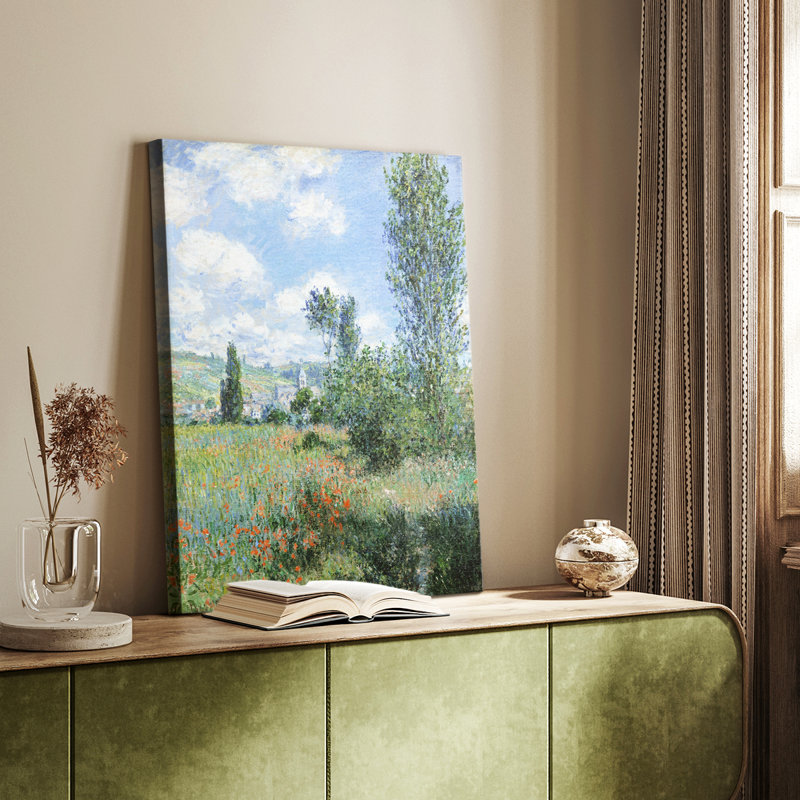 Paysage rétro XXXV III - galerie Cavas enveloppé, H 12 po x l 8 po