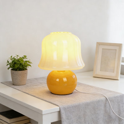 Glass Table Lamp