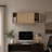 Natural Oak Wall Storage Cabinet