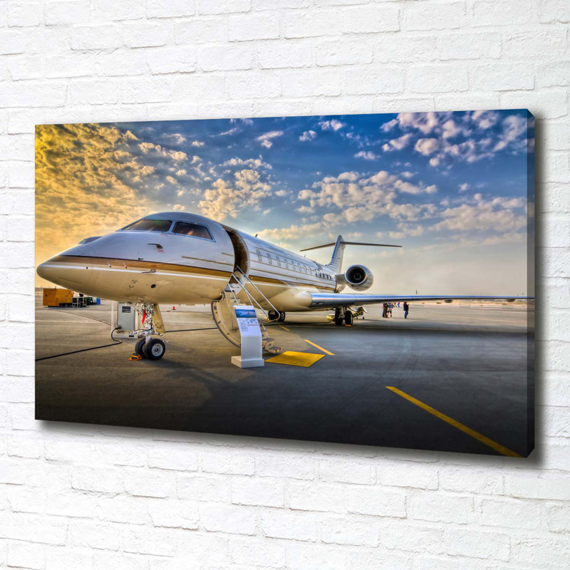 Plane - Wrapped Canvas Print