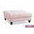 Modern Pink Traditional Ottoman-117951428