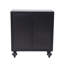 Armoire décorative Art avec 2 portes, armoire buffet avec rangement, armoire de rangement décorative patinée pour différentes pièces