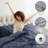 Bed-in-A-Bag Pleated Comforter Set with Bed Sheets-103134067-103134051