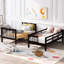 Lit superposé Twintwin avec amplement de rangement et garde-corps, coloré pour un rangement sécuritaire dans la chambre à coucher, un dortoir confortable-407561023