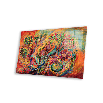 Le jardin magique sur plastique / acrylique par Elena Kotliarker, peinture