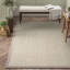 Tapis en laine et en sisal de couleur naturelle Glyndon-1642279809
