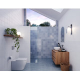 Vela 15 in. x 78 in. Fully Frameless Single Fixed Shower Panel