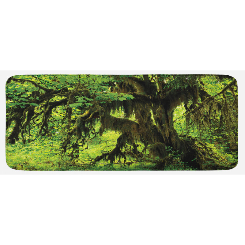 Tapis de cuisine rainforest