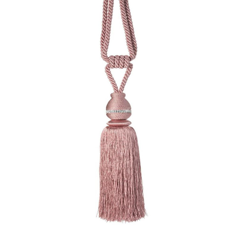 Louane Fabric 10cm Curtain Tieback, Pink