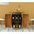 Wine Barrel Round Table Wine Storage Cabinet