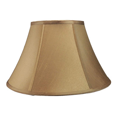 Abat-jour cloche en soie / shantung (araignée)