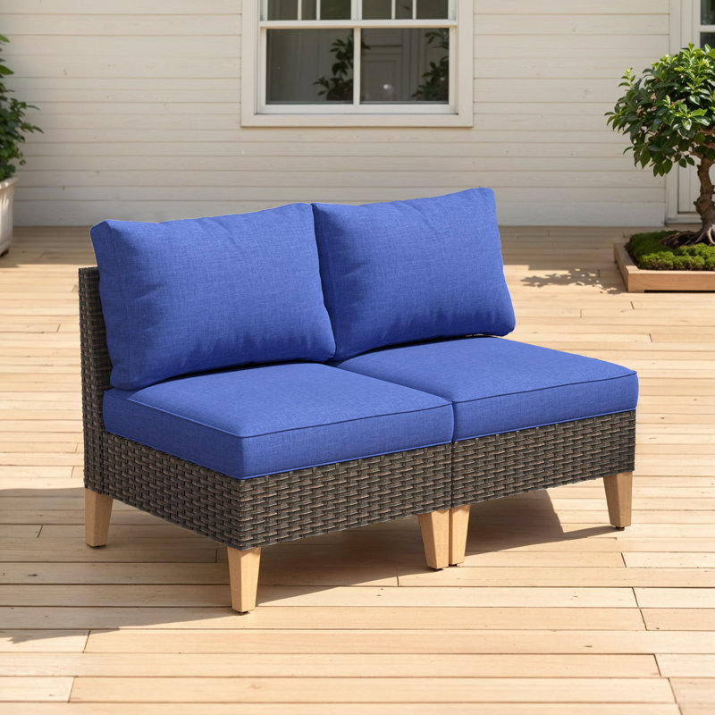Tuule Outdoor Lounge Chair, Blue