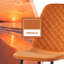 Velvet Modern Upholstered Dining Chair with Diamand Tufted-876796133