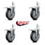FG9T4200BLA FG9T4300BLA FG9T4400BLA Ensemble de roulettes Rubbermaid