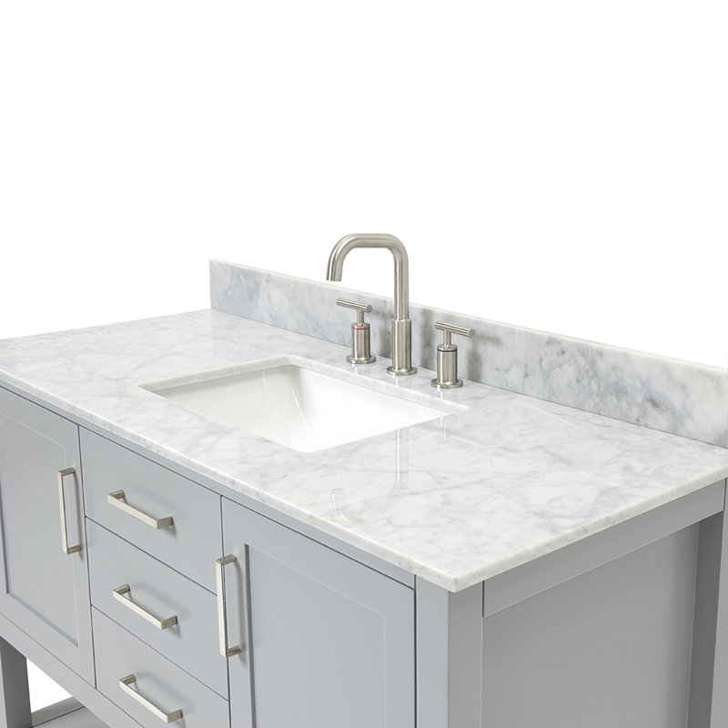 Bayhill 49'' W Single Vanity, Gray