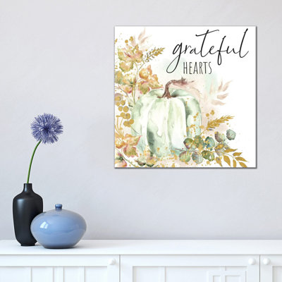 «Ghost Pumpkin Harvest Sentiment I» par Tre Sorelle Studios - impression