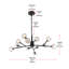 Luminaire suspendu unique à 12 lumières Akisha-1721530407