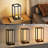 13.6" Dimmable Led Table Lamp Desk Lamp With USB-A Type-C Ports and Touch Control