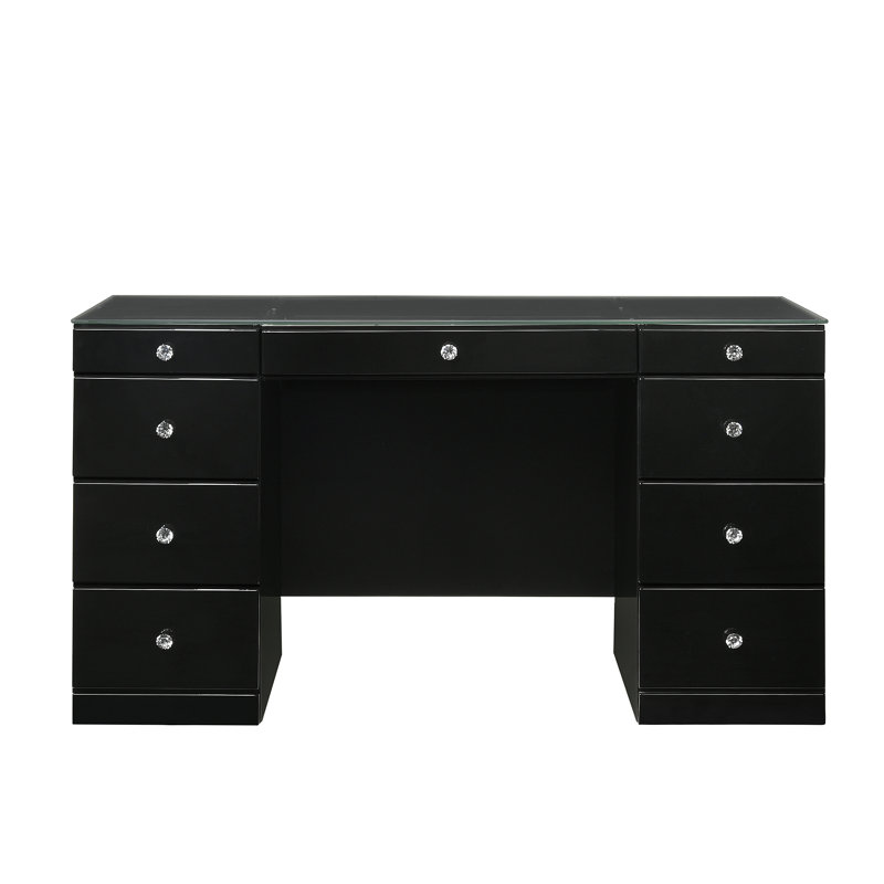 Ensemble de meuble-lavabo 1 pièce 9 pièces, Noir