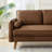 Revive Upholstered Vegan Leather Loveseat-105698008