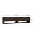 Rustic Wall-Mounted TV Unit, Anthracite Color, 55.5 x 12.2 x 24.0 Inches | 100% Melamine Coated Particle Board, Thickness: 0.7 Inches | Numerous Shelves for Storage & Organization, Stylish & Functional Design-1230387739