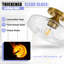 Glass Semi Flush Mount-809725131