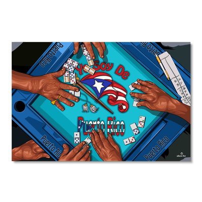 Yo Soy De Puerto Rico, El Domino Game, Acrylic Plexiglass Wall Decor -  Trinx, 499BBBE21F8D46458F2D952DE4A462CF