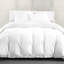 Hera Washed Linen Flange Modern Rustic Chic 3 Piece Comforter Set-963678080-963678081