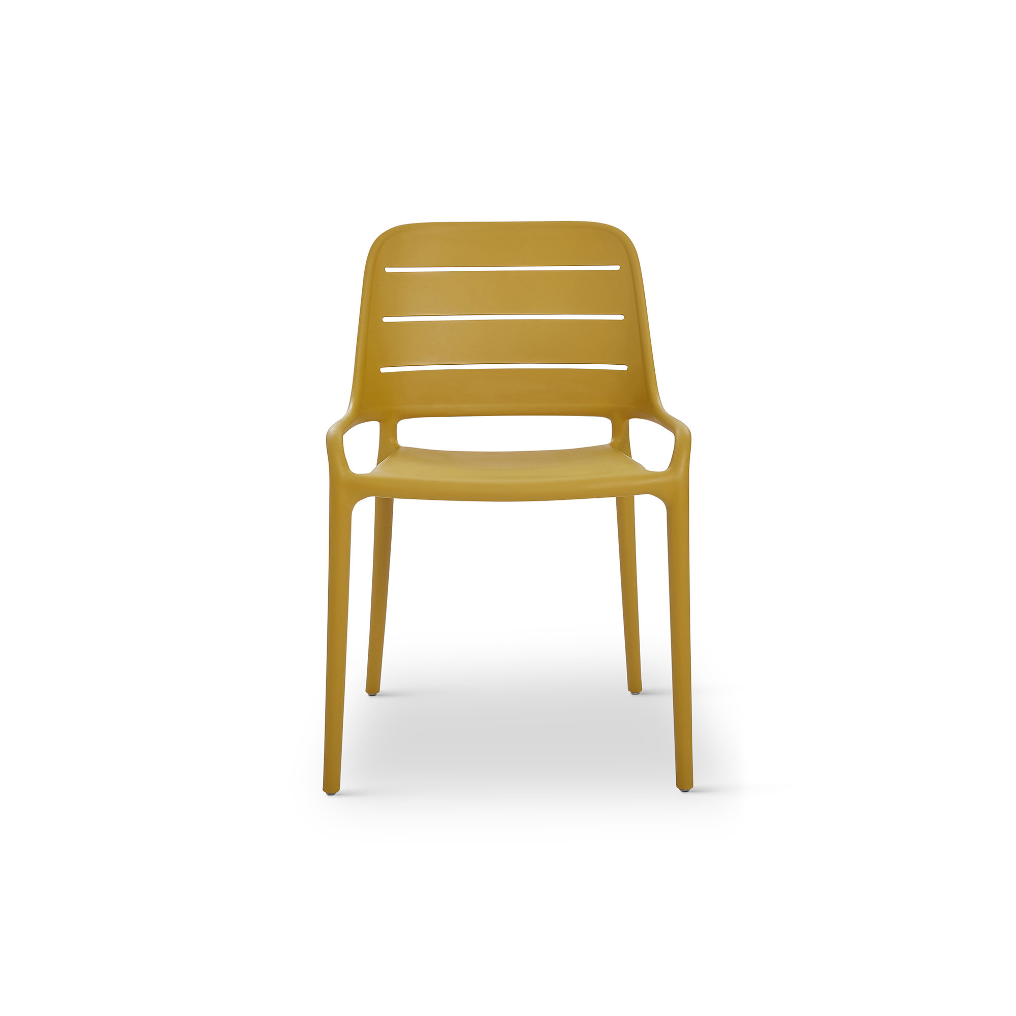 Nohr Outdoor Stacking Chair, Ginger