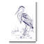 Indigo Heron I - impression sur toile tendue-853492226