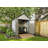 7 ft. 3 in. W x 7 ft. 3 in. D Plastic Storage Shed