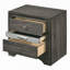 Table de chevet 3 tiroirs grise-2089106980