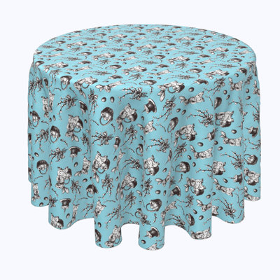 Colorado Springs Geometric Round Easter Tablecloth