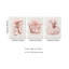 Pink Ballet Wall Art Set For Room Canvas Prints Princess Crown Tutu Dress Ballerina Shoes Decor For Nursery Bedroom Bathroom Stretched Ready To Hang 3 Pack 12X16 Inch