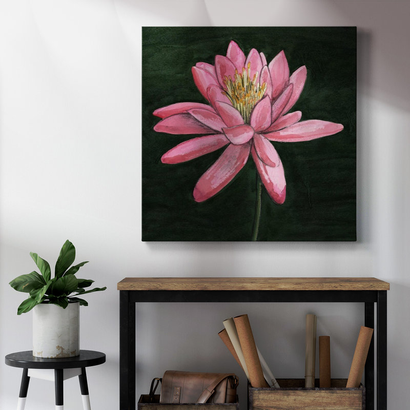 Toile tendue rose I-Premium Gallery - prêt à accrocher