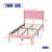 Upholstered Wingback Platform Bed-117170671-117170665