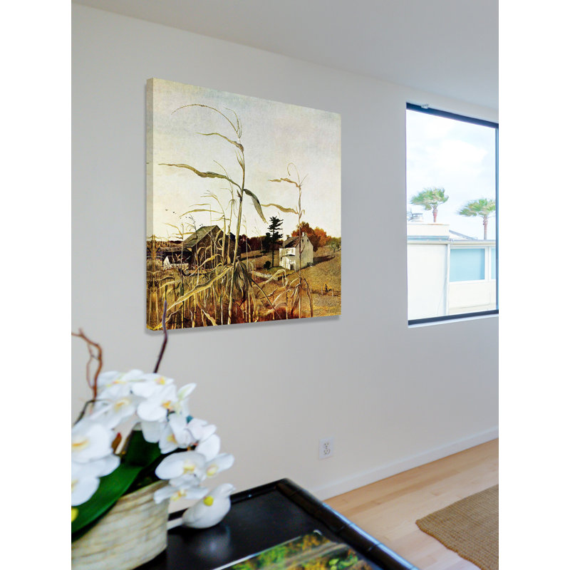 « farm life », reproduction d’art sur toile tendue, H 24 po x l 24 po
