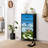 4 Drawer Dresser for Bedroom, Narrow Chest of Drawers, Wooden Top and Study Iron Frame 18"x37.5"-(WxH)