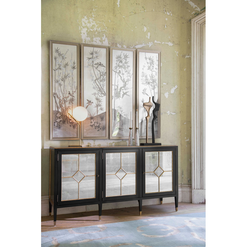 Monarch 66'' W Solid Wood Sideboard