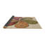 Tapis brun en laine à motif cachemire-1007708600