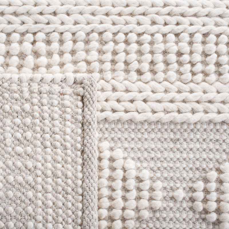 Tapis Natura 210 en ivoire / gris, Rectangle 5 pi x 8 pi