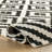 Decca Geometric Handmade Tufted Wool Black/Cream Area Rug-845438316