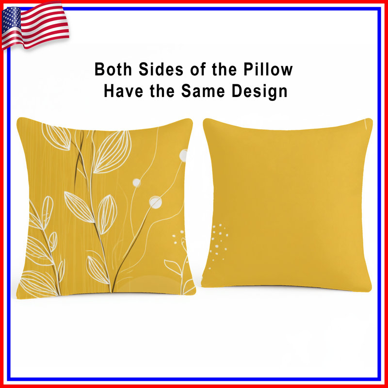 Coussin Floral, 26 po x 26 po