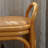 31.5in Rattan Weaving Shoe Bench