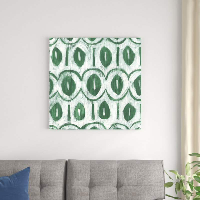 Textile éclectique III, H 30 po x l 30 po